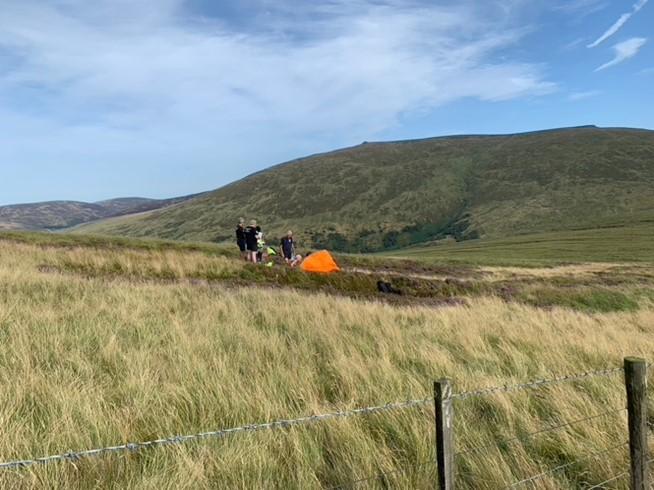 Callout in the Cheviots